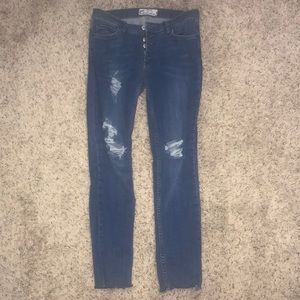 Free people distressed jeans
